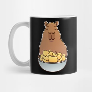 Capybara Potato Chips Mug